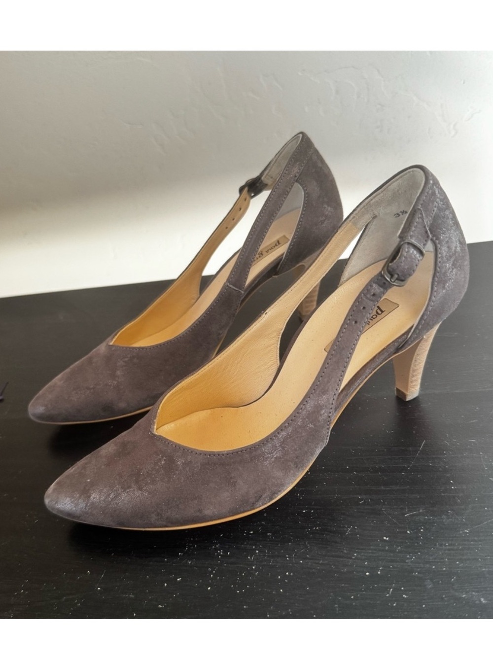 Paul Green Sasha Slingback Pumps Metallic Cutout